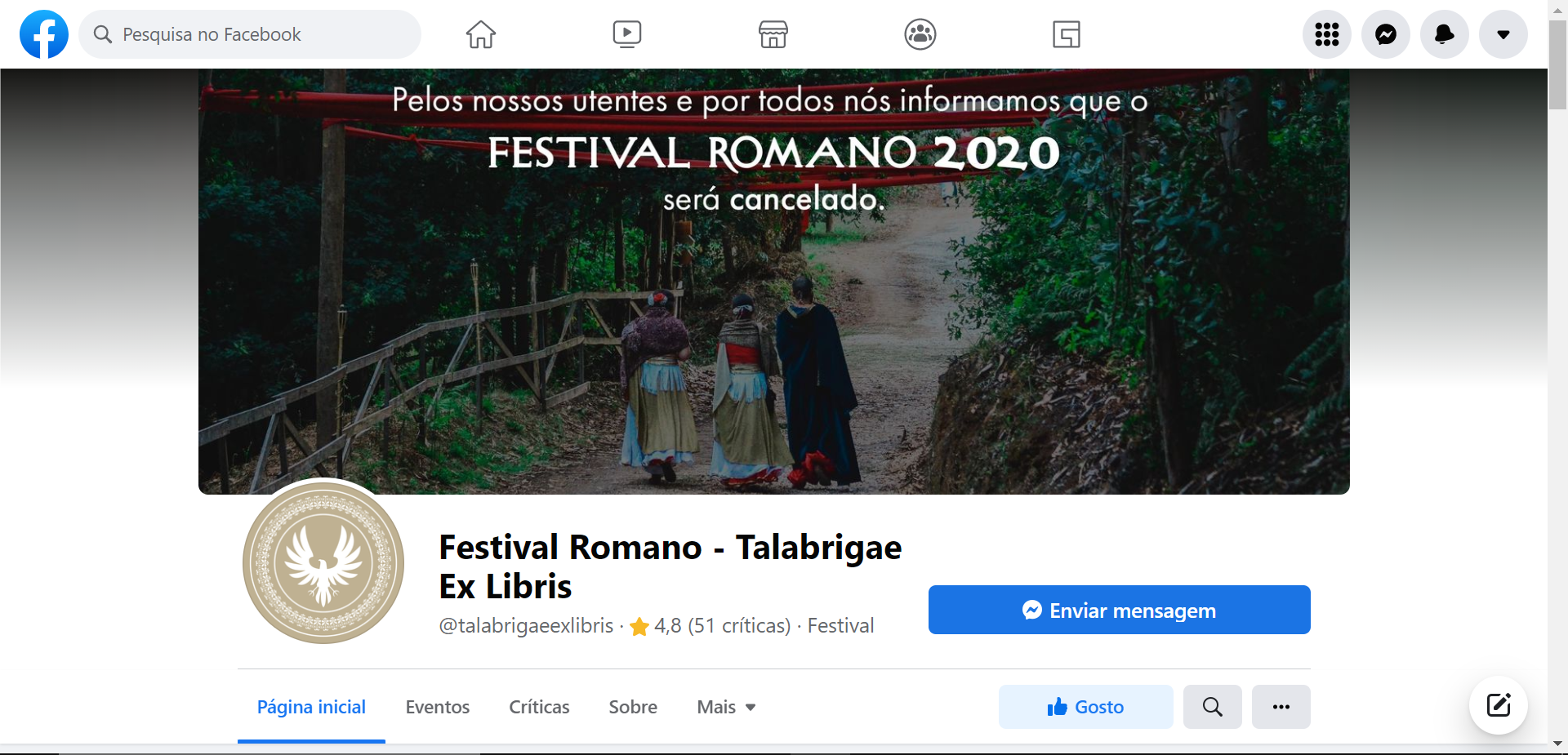 festival romano facebook